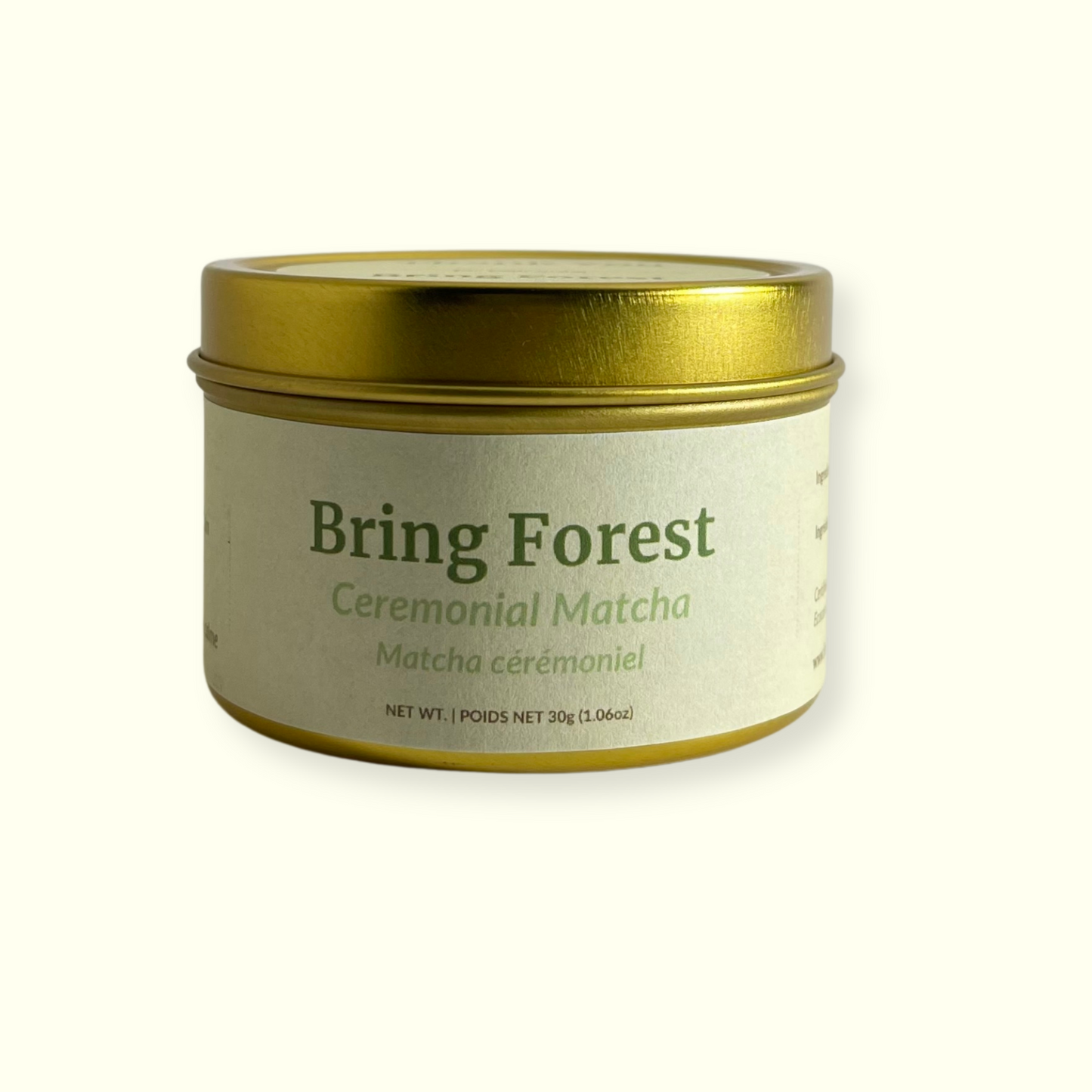 Organic Ceremonial Matcha 30G – Bring Forest