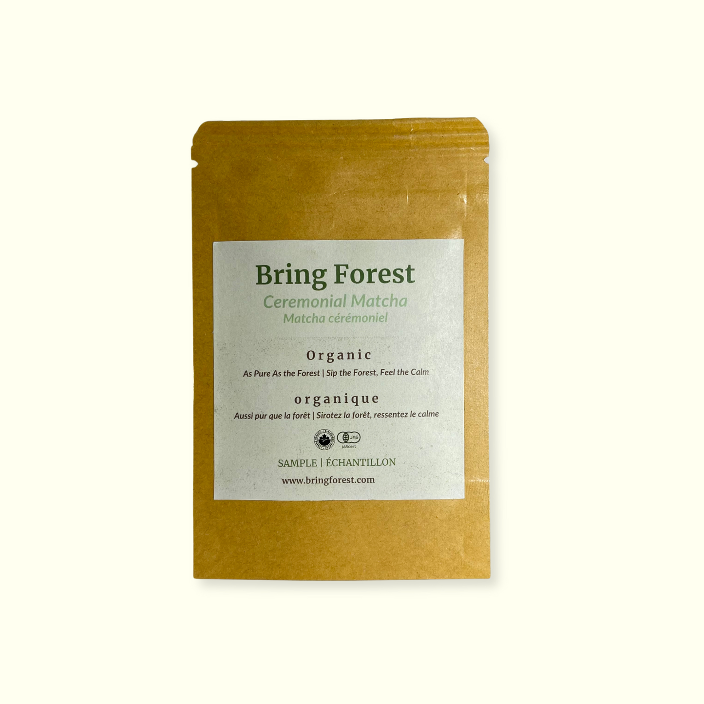 Bring Forest Matcha Sample
