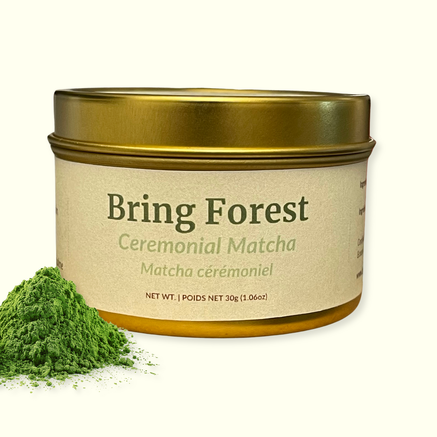 Organic Ceremonial Matcha 30G – Bring Forest